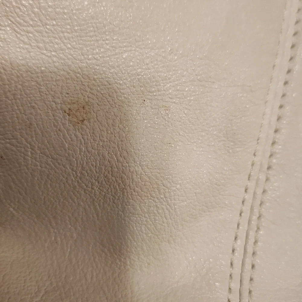 Coach F17605 Ashley Leather Hippie Bag Cross Body Purse White Silver Shoulder - Picture 8 of 10